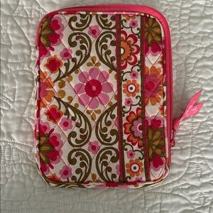 Vera Bradley Floral Patterned Zippered Pouch